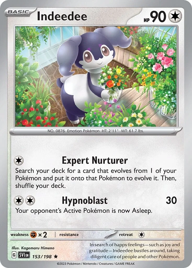 Indeedee Reverse Holo