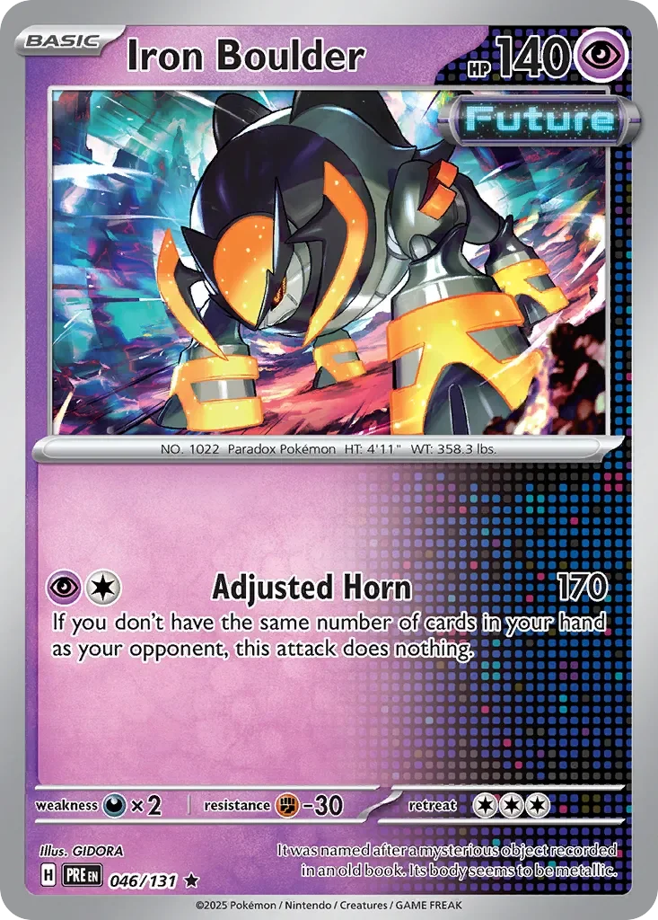 Iron Boulder Reverse Holo