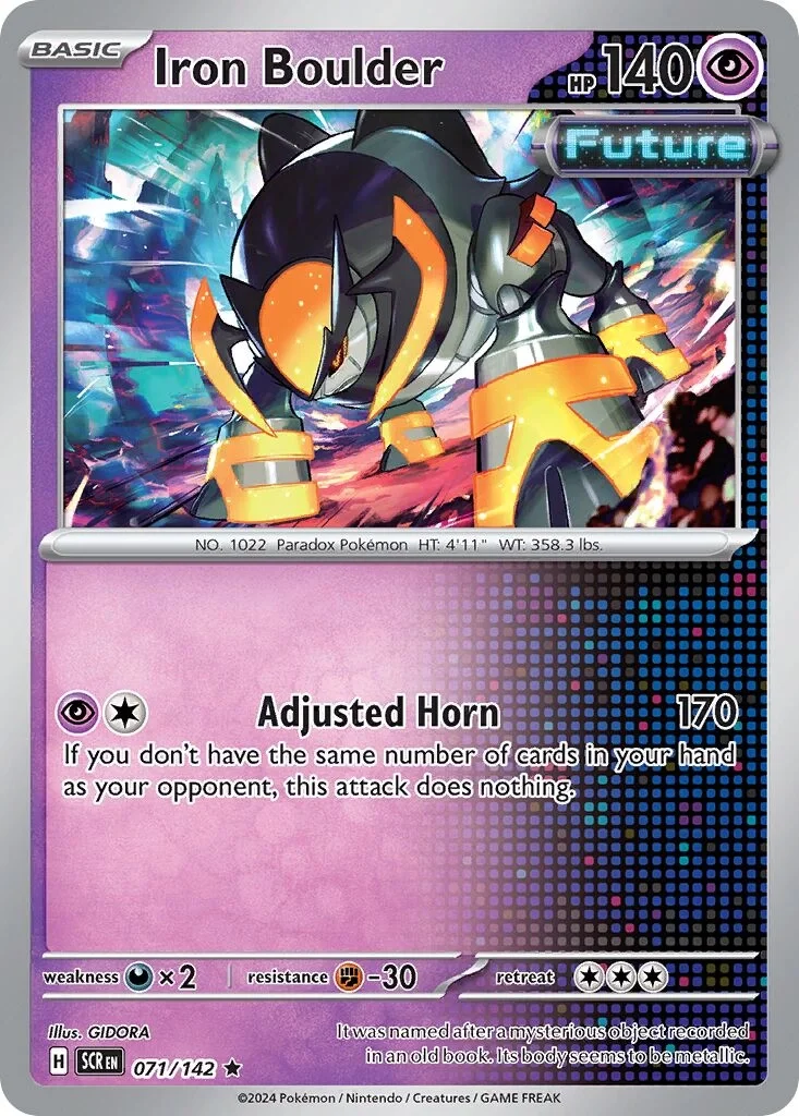 Iron Boulder Reverse Holo