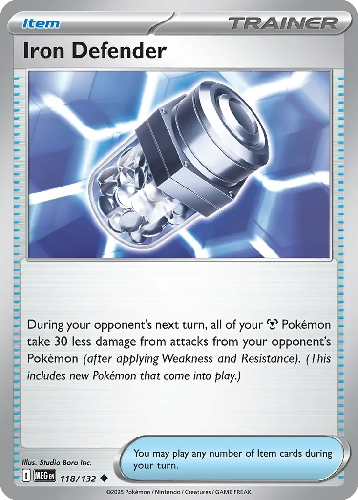 Iron Defender Reverse Holo