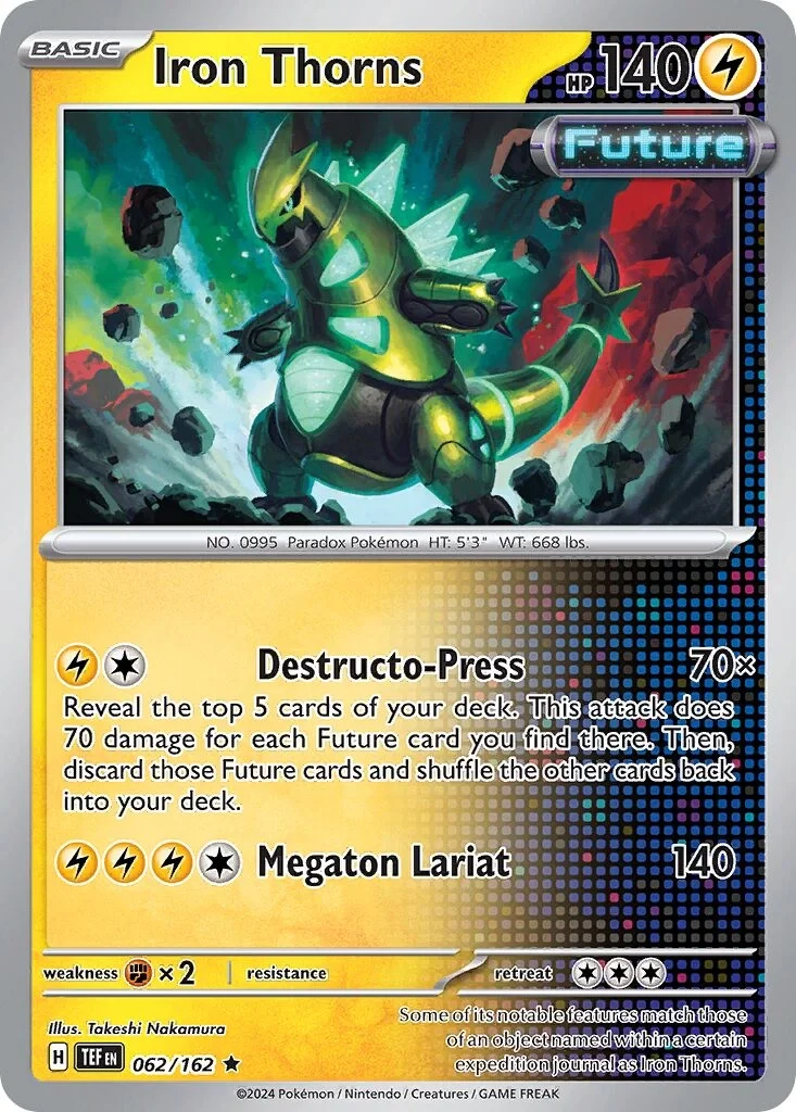 Iron Thorns Reverse Holo