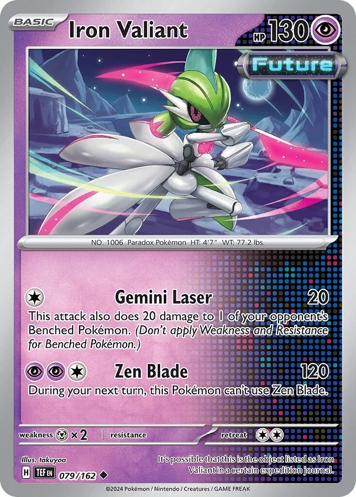 Iron Valiant Reverse Holo
