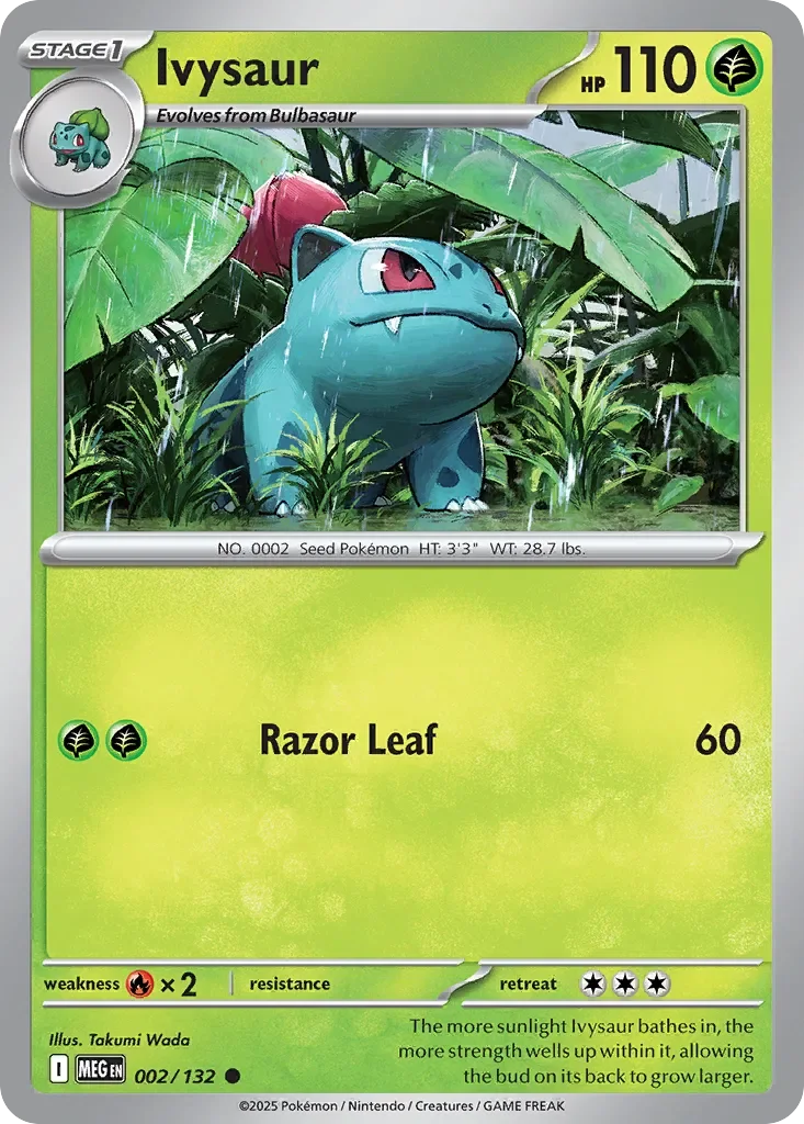 Ivysaur Reverse Holo