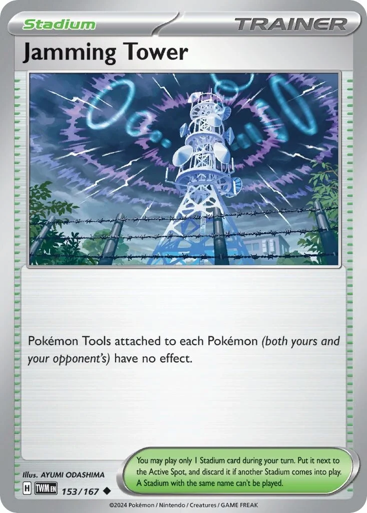Jamming Tower Reverse Holo