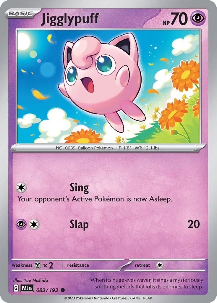 Jigglypuff Reverse Holo