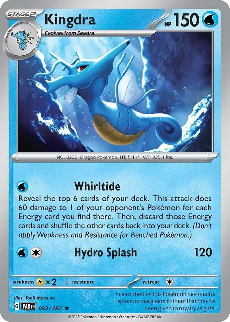 Kingdra Reverse Holo