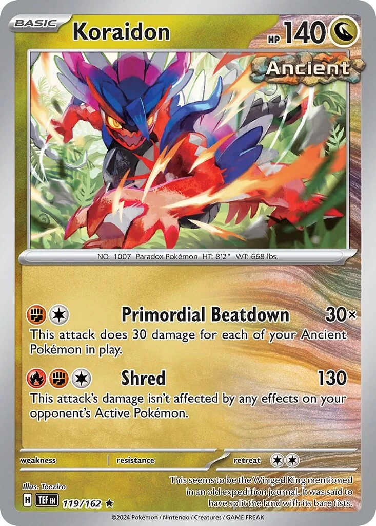 Koraidon Reverse Holo