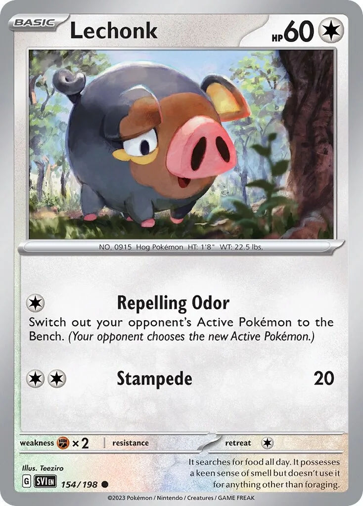 Lechonk Reverse Holo