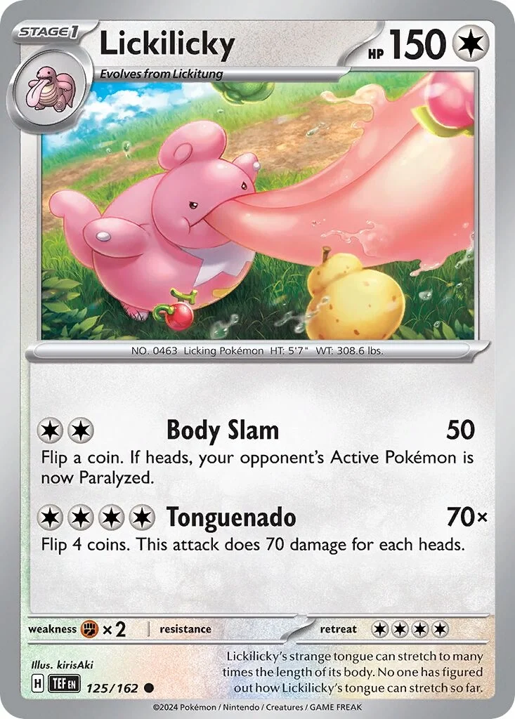 Lickilicky Reverse Holo