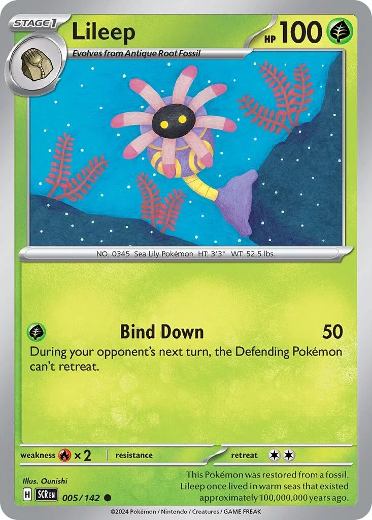 Lileep Reverse Holo