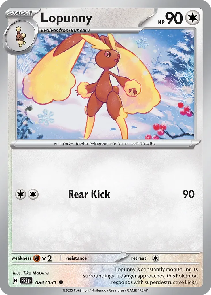 Lopunny Reverse Holo