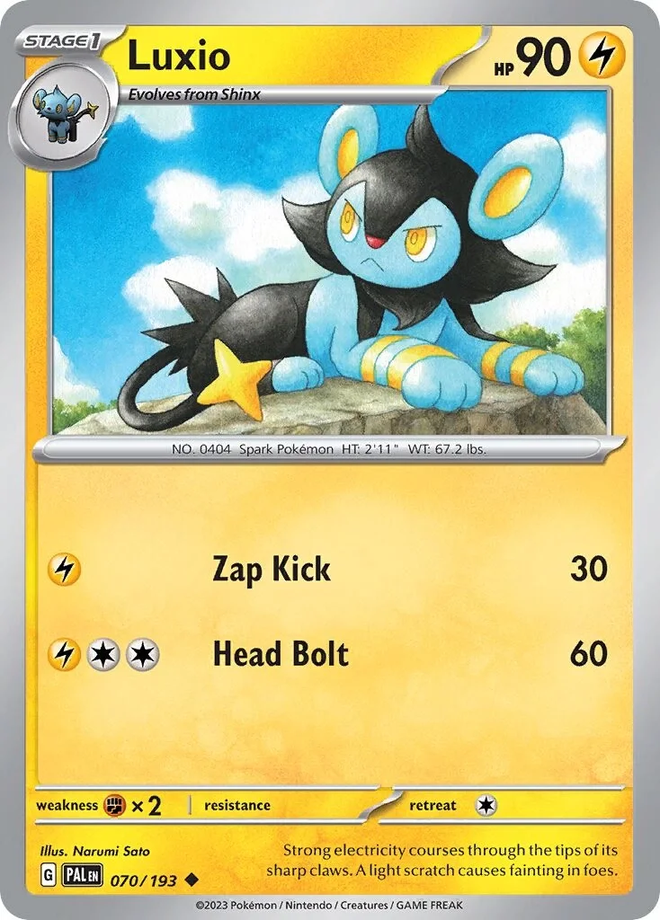 Luxio Reverse Holo