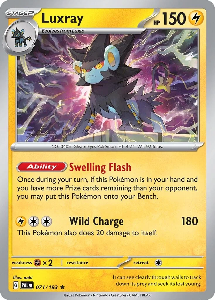 Luxray Reverse Holo