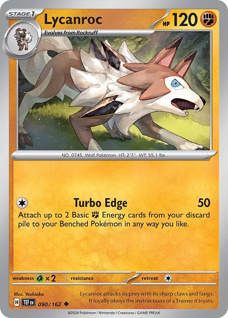 Lycanroc Reverse Holo