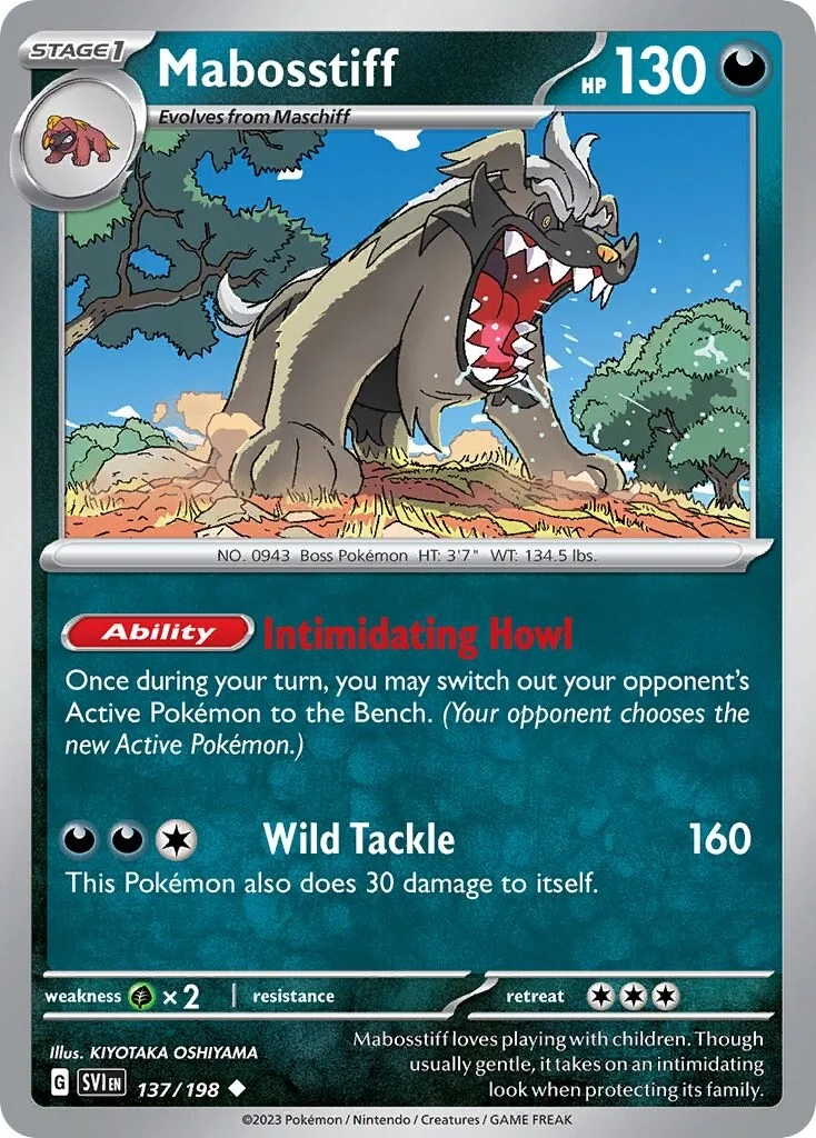 Mabosstiff Reverse Holo