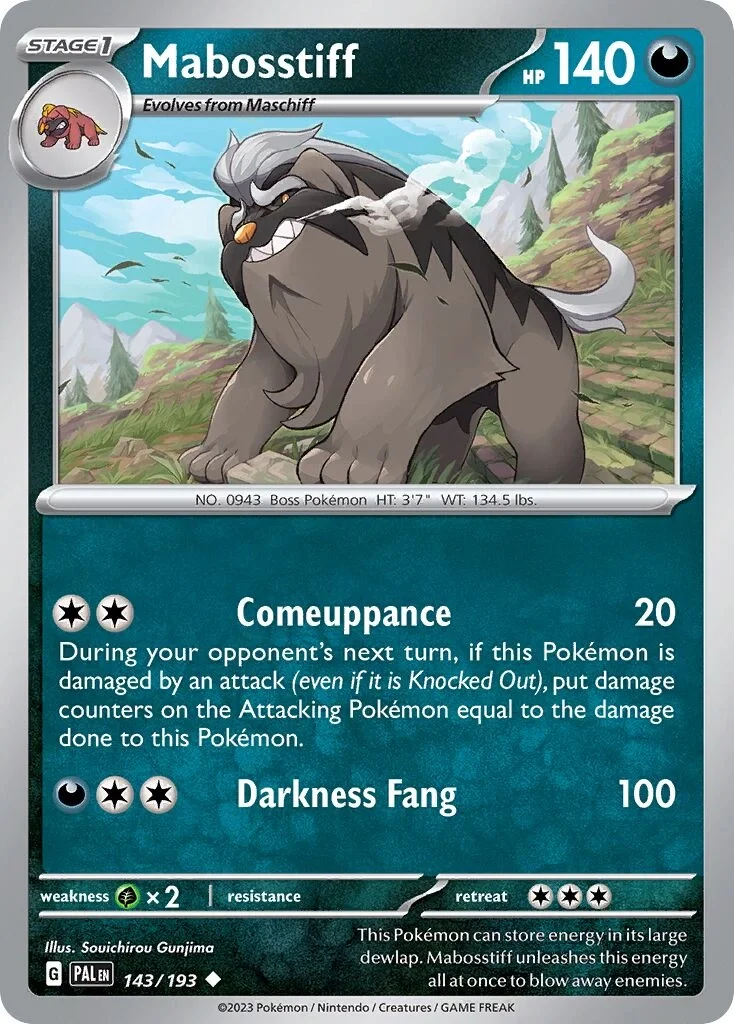 Mabosstiff Reverse Holo