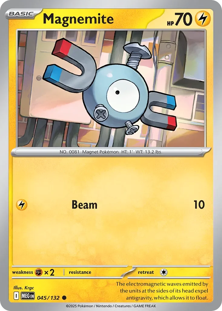 Magnemite Reverse Holo