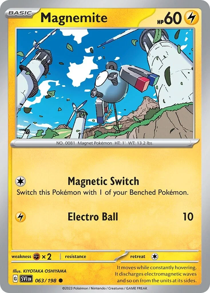 Magnemite Reverse Holo