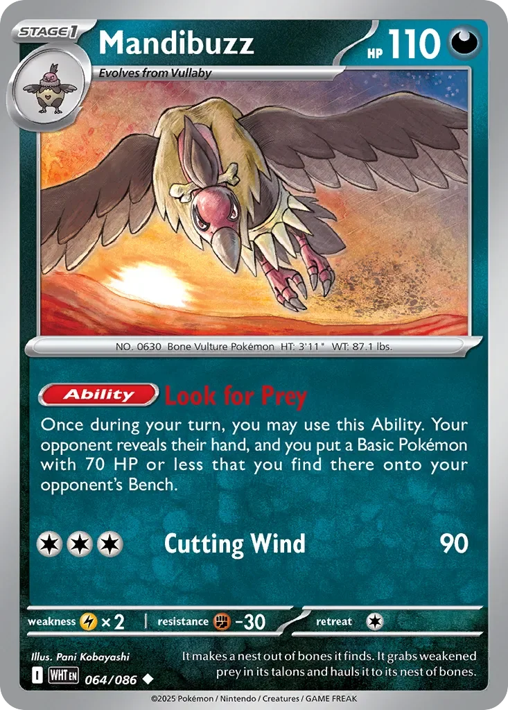 Mandibuzz Reverse Holo