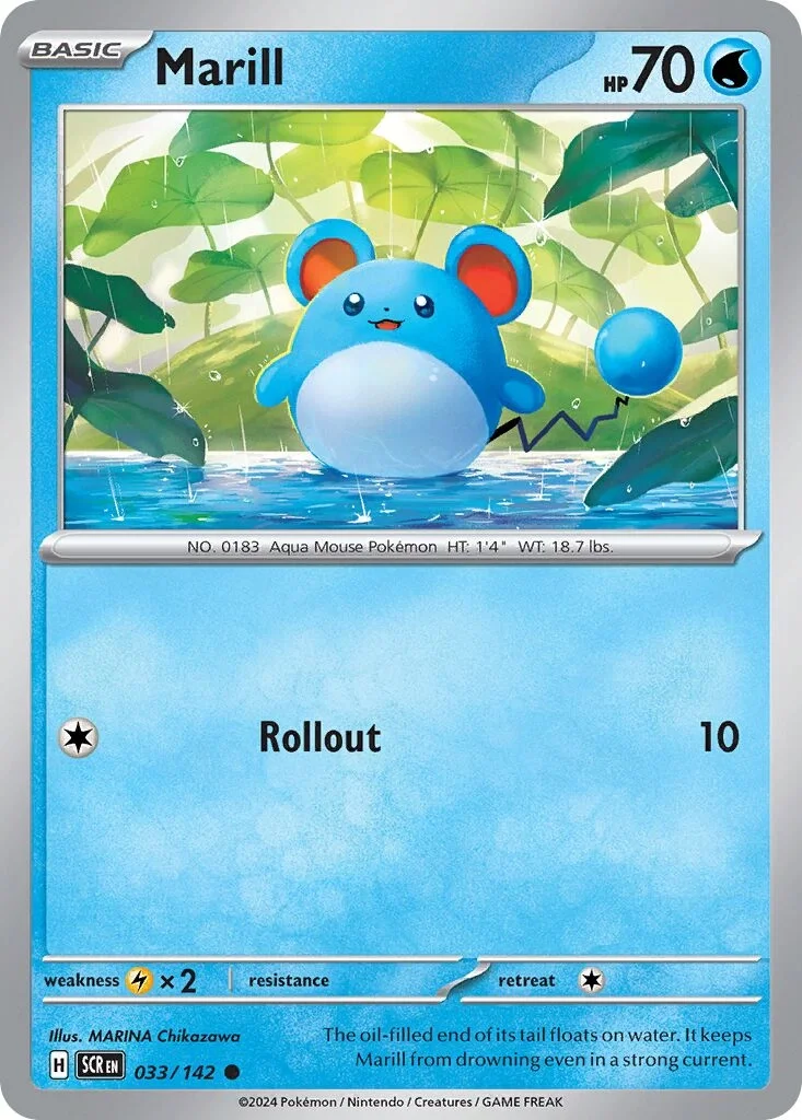 Marill Reverse Holo