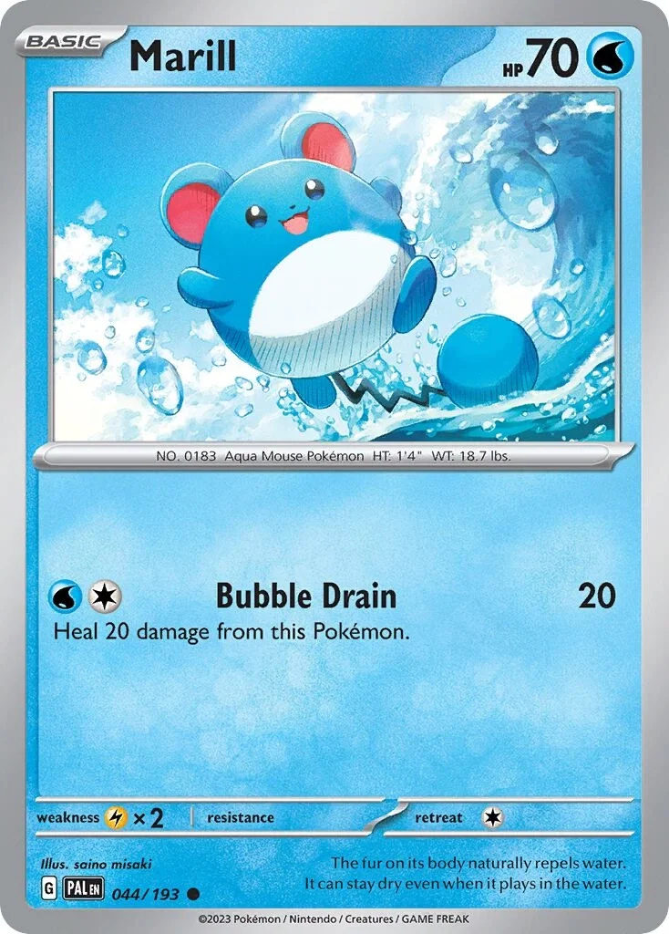 Marill Reverse Holo