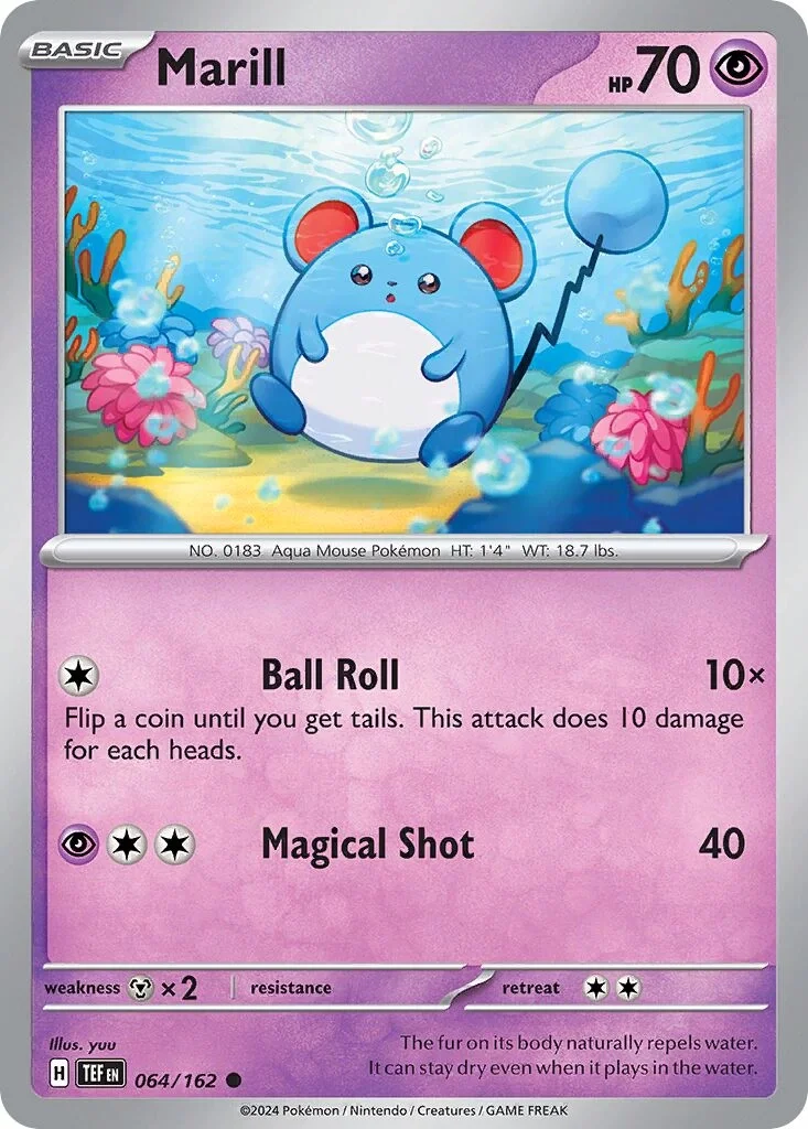 Marill Reverse Holo