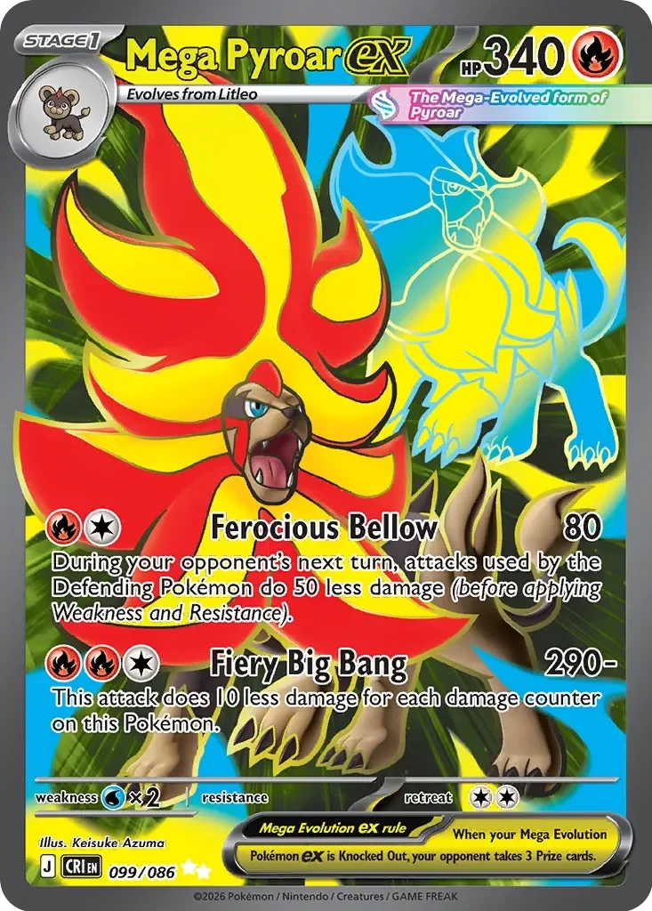 Mega Pyroar ex