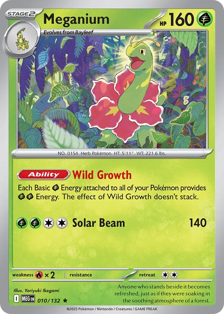 Meganium Reverse Holo
