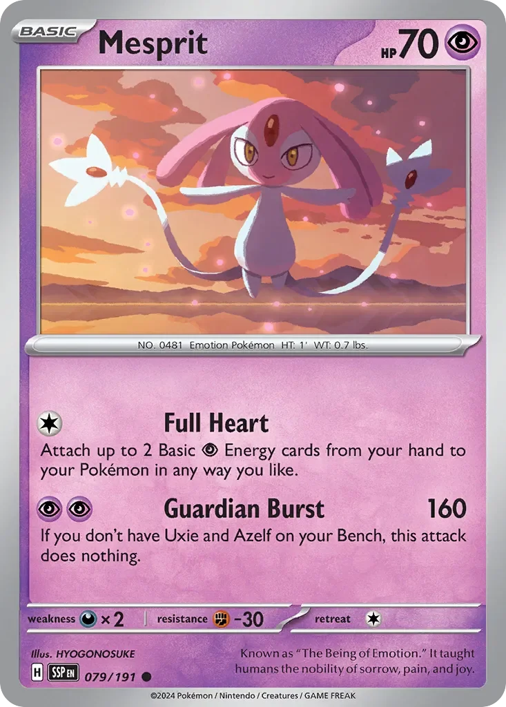 Mesprit Reverse Holo