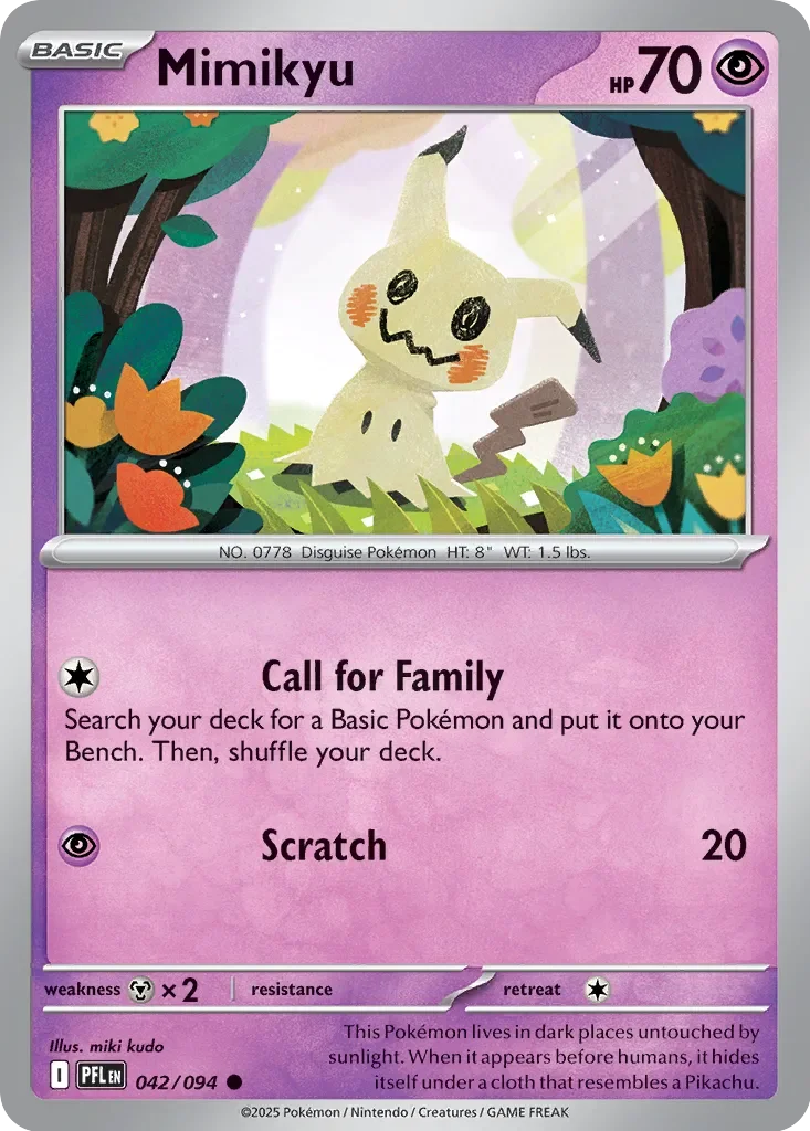 Mimikyu Reverse Holo
