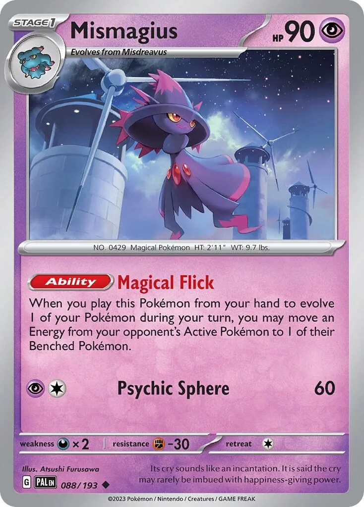 Mismagius Reverse Holo