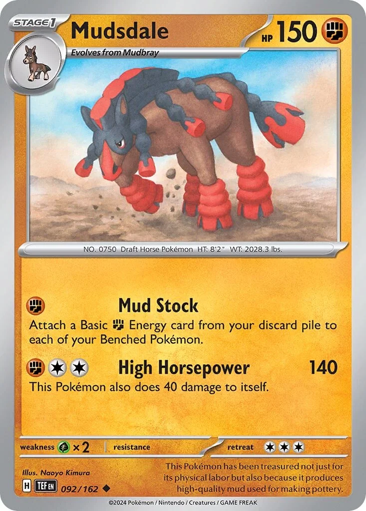 Mudsdale Reverse Holo