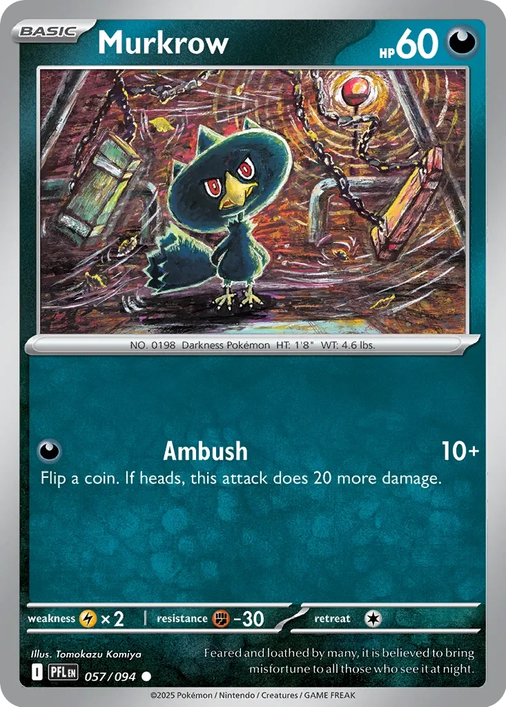 Murkrow Reverse Holo