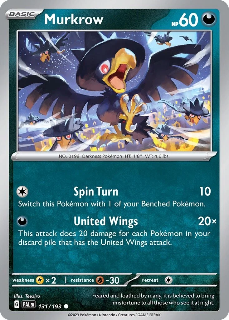 Murkrow Reverse Holo