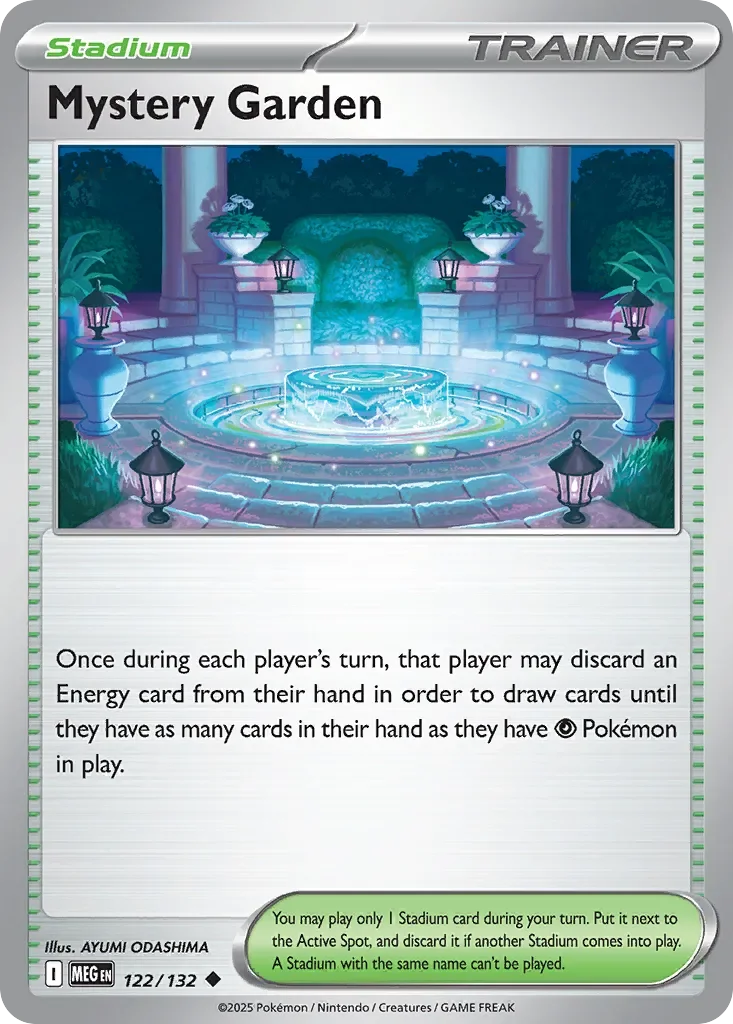Mystery Garden Reverse Holo