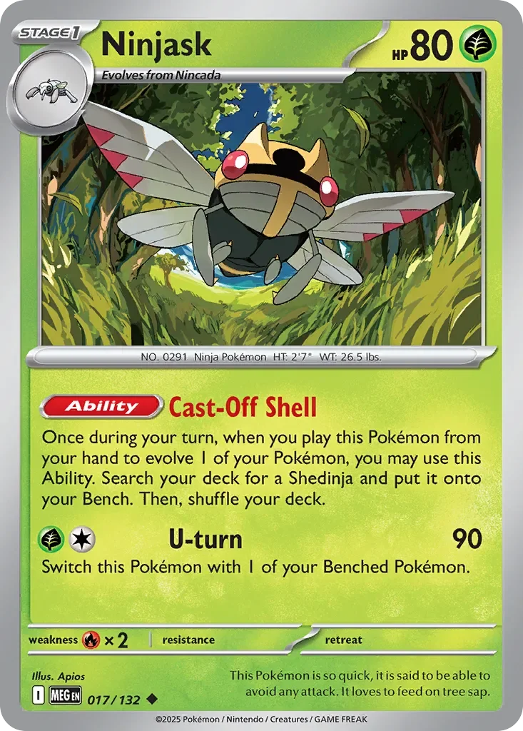 Ninjask Reverse Holo