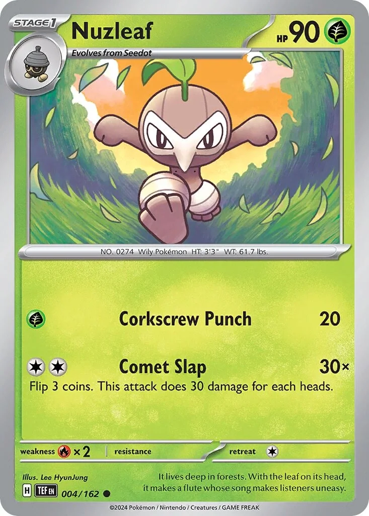 Nuzleaf Reverse Holo