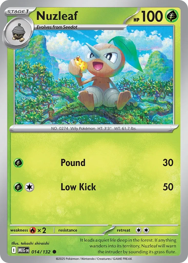 Nuzleaf Reverse Holo