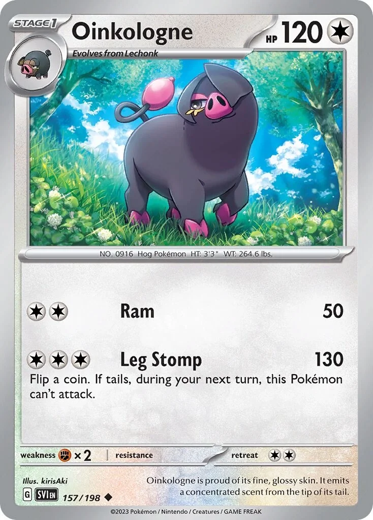 Oinkologne Reverse Holo
