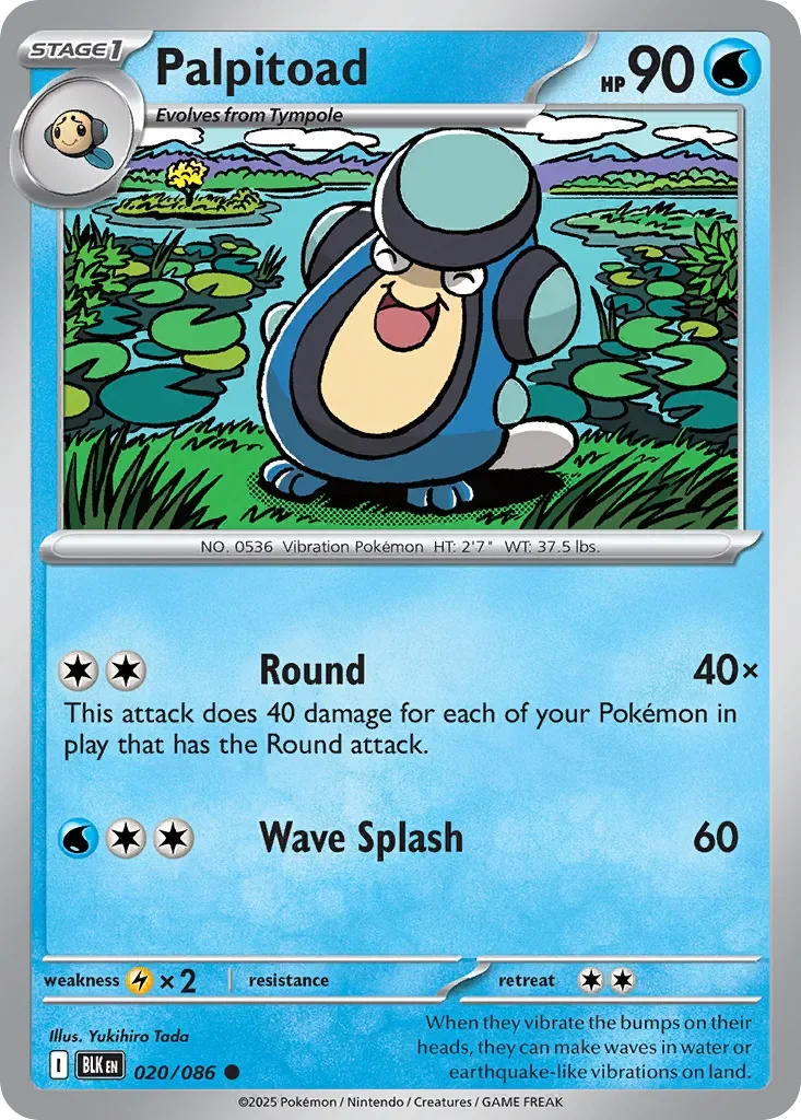Palpitoad Reverse Holo