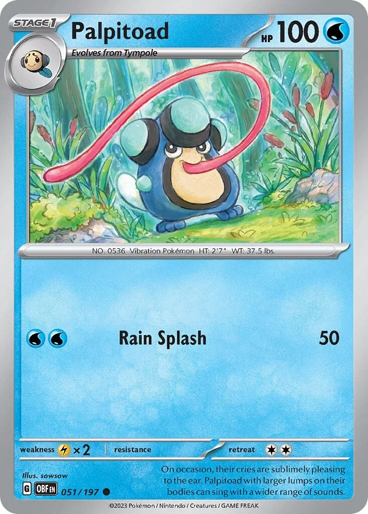 Palpitoad Reverse Holo