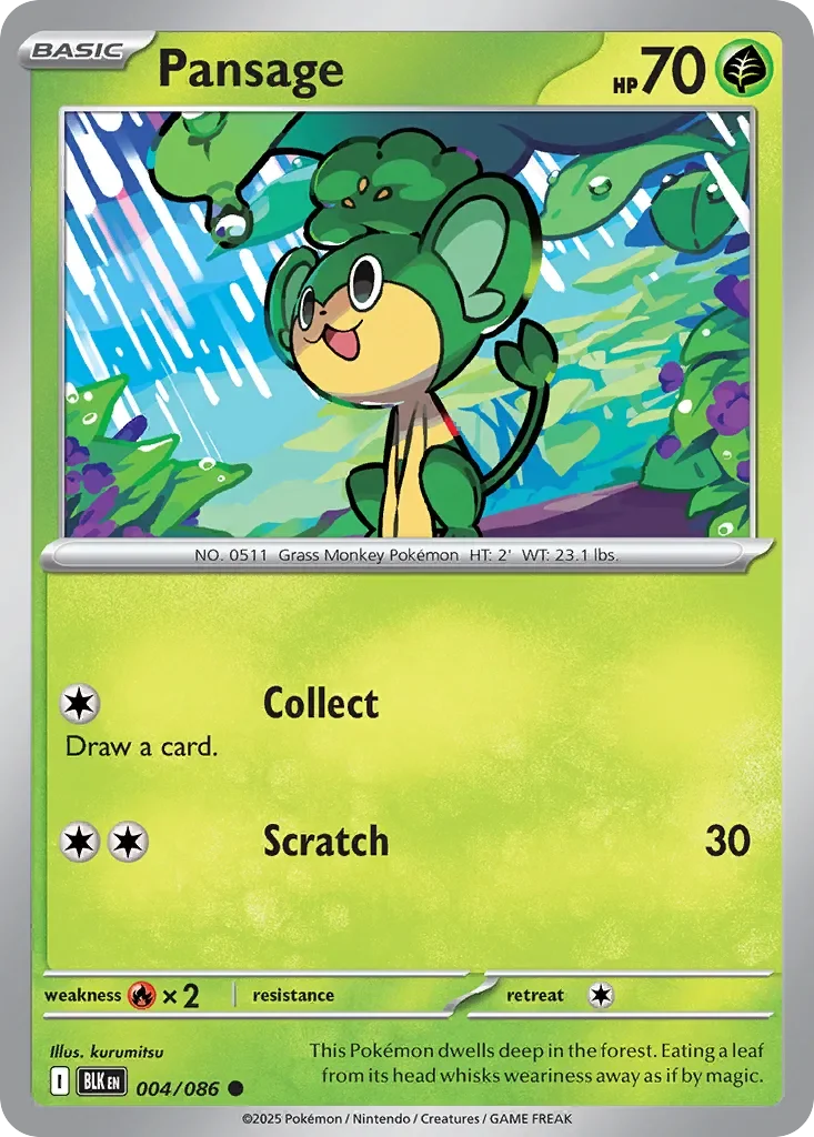 Pansage Reverse Holo