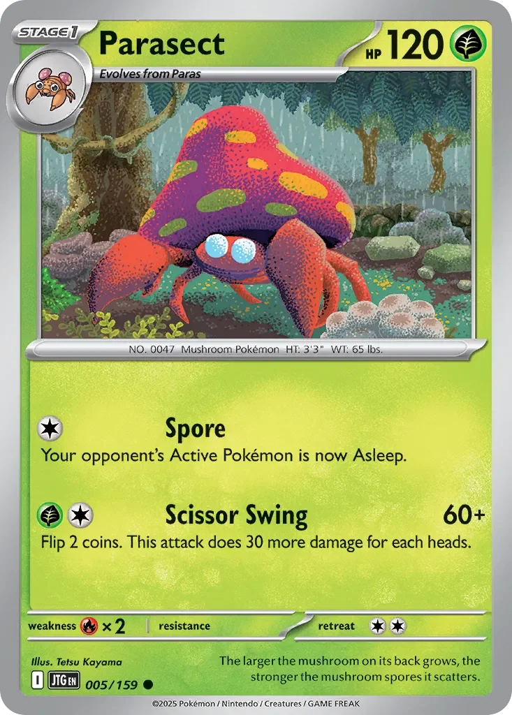 Parasect Reverse Holo