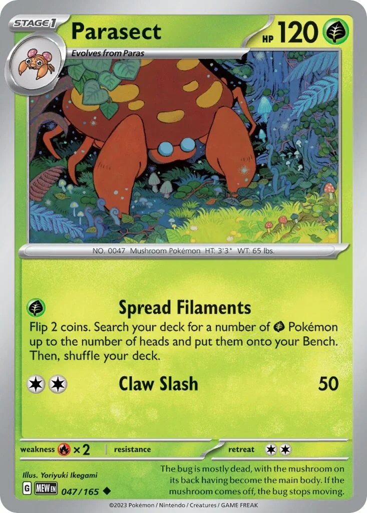 Parasect Reverse Holo
