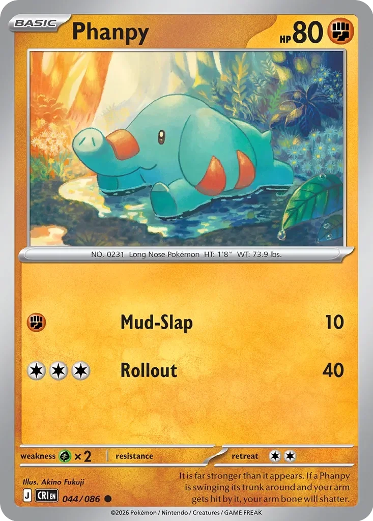 Phanpy Reverse Holo