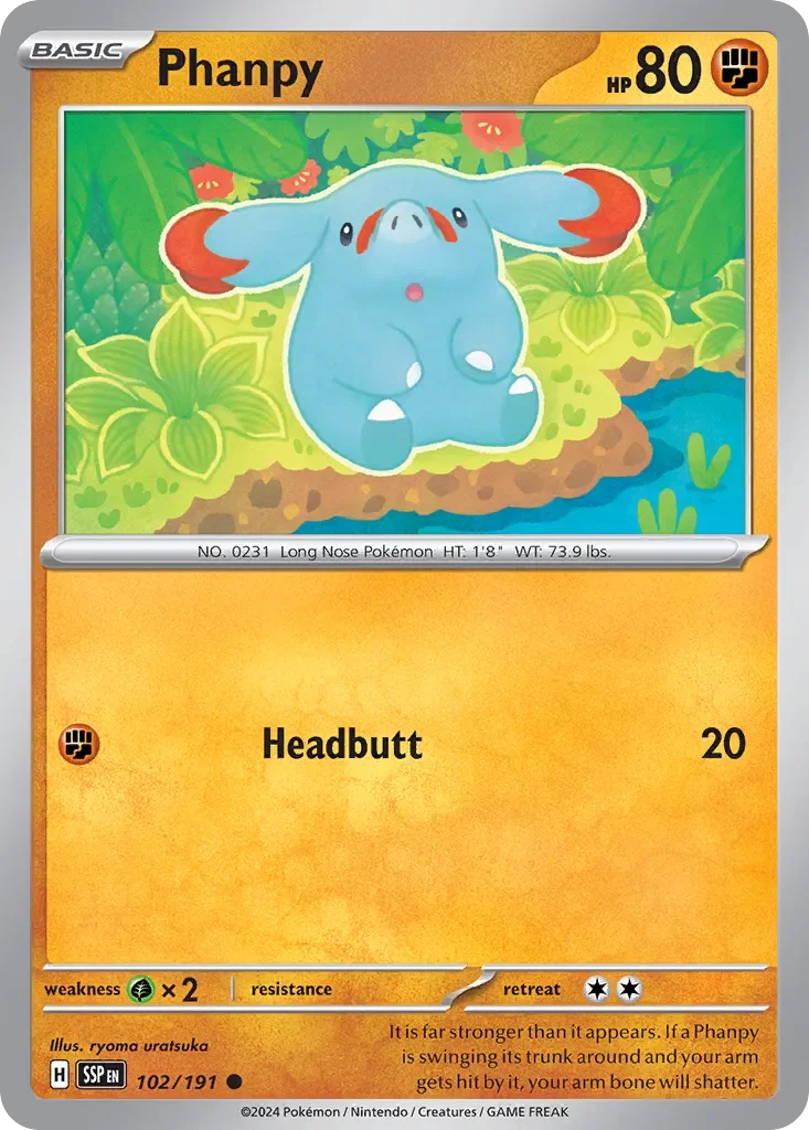 Phanpy Reverse Holo