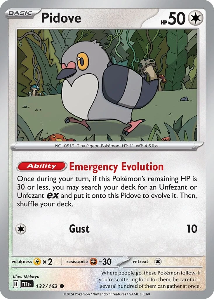 Pidove Reverse Holo