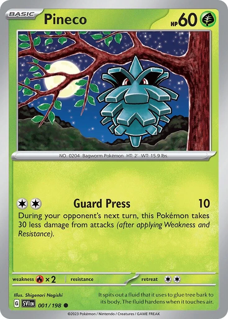 Pineco Reverse Holo