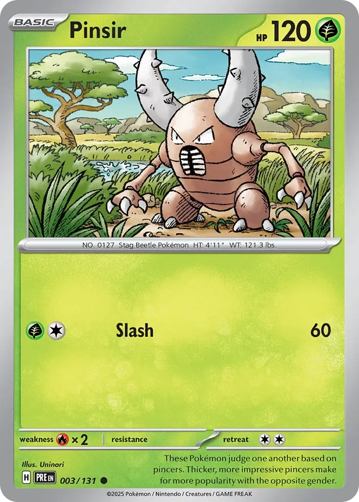 Pinsir Reverse Holo