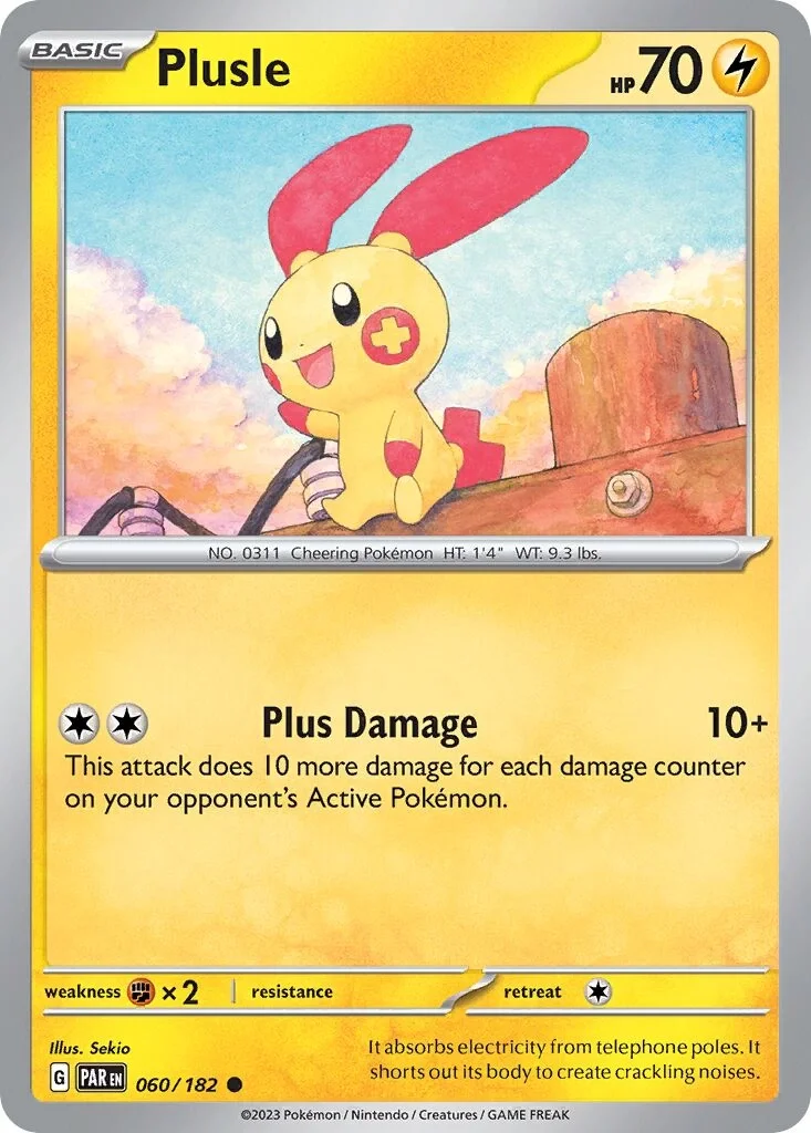 Plusle Reverse Holo